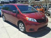 2013 Toyota Sienna for sale on auction