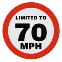 Aluminum Reflective Safety Maximum Speed Warning Sign By Hiphen Solution Services Ltd. in Edo