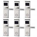 Xeeder Electronic Door Lock With RFID Card Access Control - 6 Sets By Hiphen Solutions Services Ltd.