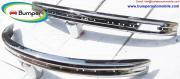 Volkswagen Beetle bumpers 1975 and onwards by stainless steel