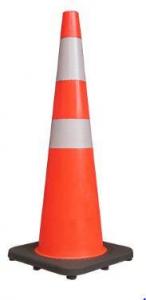 Rubber Base Plastic Traffic Cone By HIPHEN SOLUTIONS SERVICES LTD.