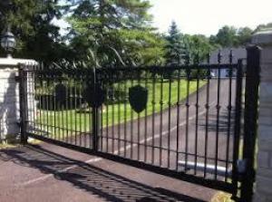 RESIDENTIAL DRIVEWAY AUTO GATE BY EZILIFE