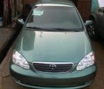 Clean and neat Toyota Corolla in Lagos