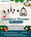 Precise Lighting Christmas Sale | Save Upto 40% Till 24th Dec in Lagos