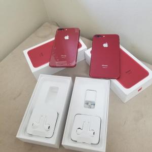 Iphone 8plus red edition 64gb used and new with complete accessories available Price for used