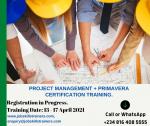 PROJECT MANAGEMENT + PRIMAVERA TRAINING in Lagos