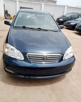 Clean DIRECT TOKUNBO USED 2005 TOYOTA COROLLA in Abuja, 