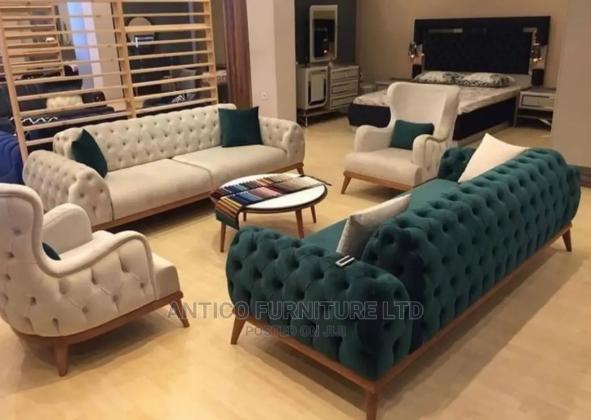 Quality Set of Fabric Sofa Chair in Abuja, 