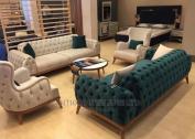 Quality Set of Fabric Sofa Chair