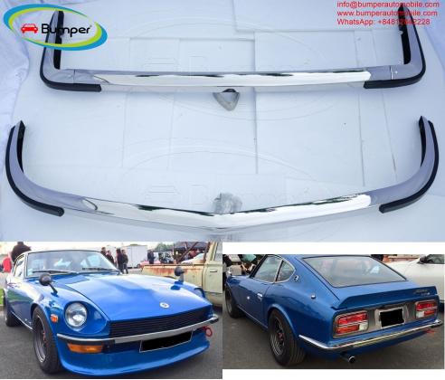 Datsun 240Z 260Z 280Z bumpers with rubber 1969-1978 polished new in Yobe, 